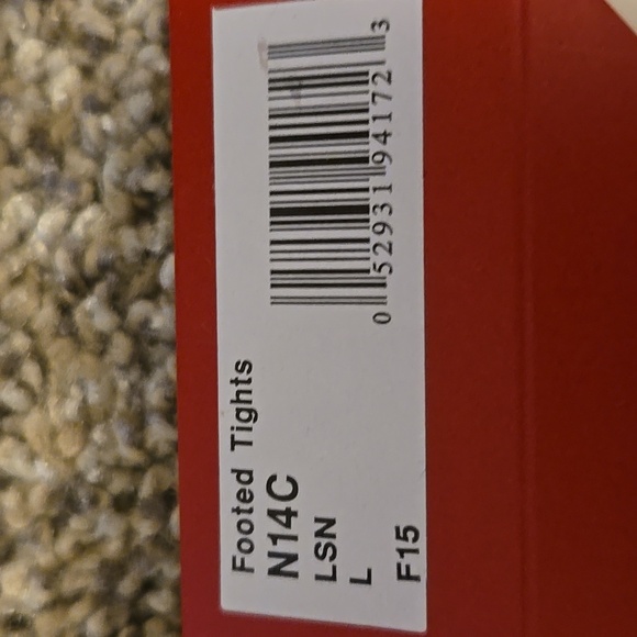 Capezio Hold & Stretch Footed tights - child - Picture 3 of 4